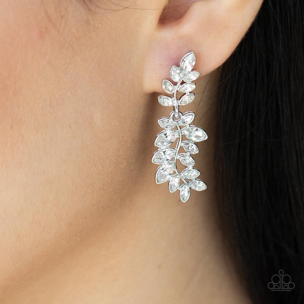 Beautiful white earrings